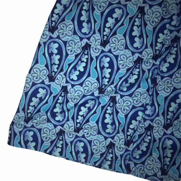 Catalina Paisley Floral Cargo Swim Skirt L 12/14 - Picture 4 of 8